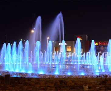 Cairo Festival City Sitewide Water Features, Cairo, Egypt