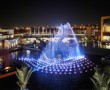 Cairo Festival City Mall Water Features, Cairo, Egypt