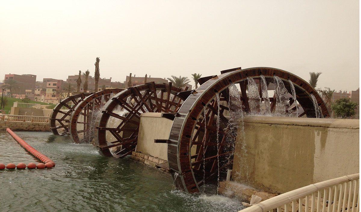 Giza Park Lake and Water Features
